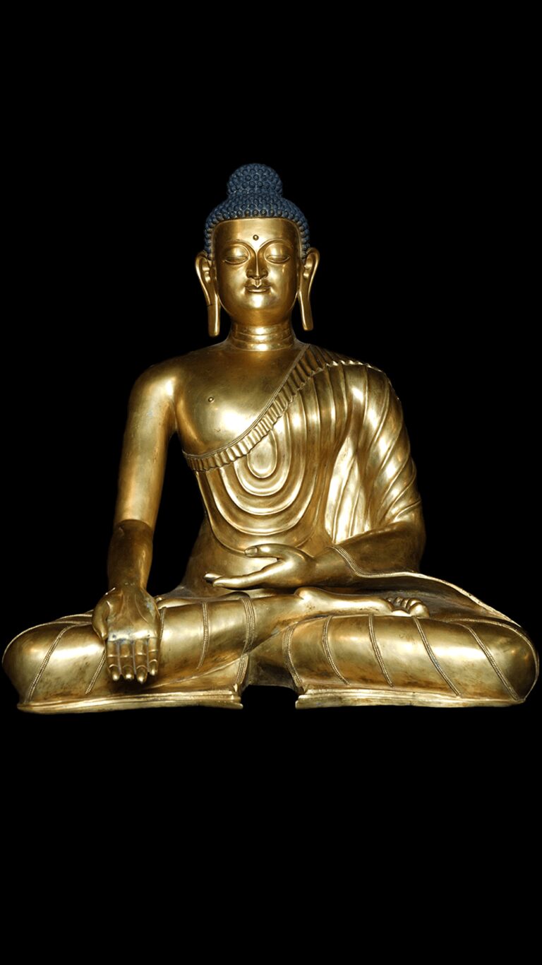 十三世紀 銅鑄彌勒佛坐像